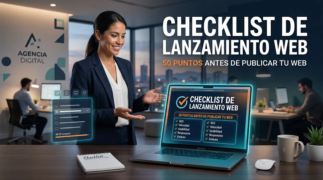 Checklist de Lanzamiento Web 2026: 50 Puntos Críticos Antes de Publicar